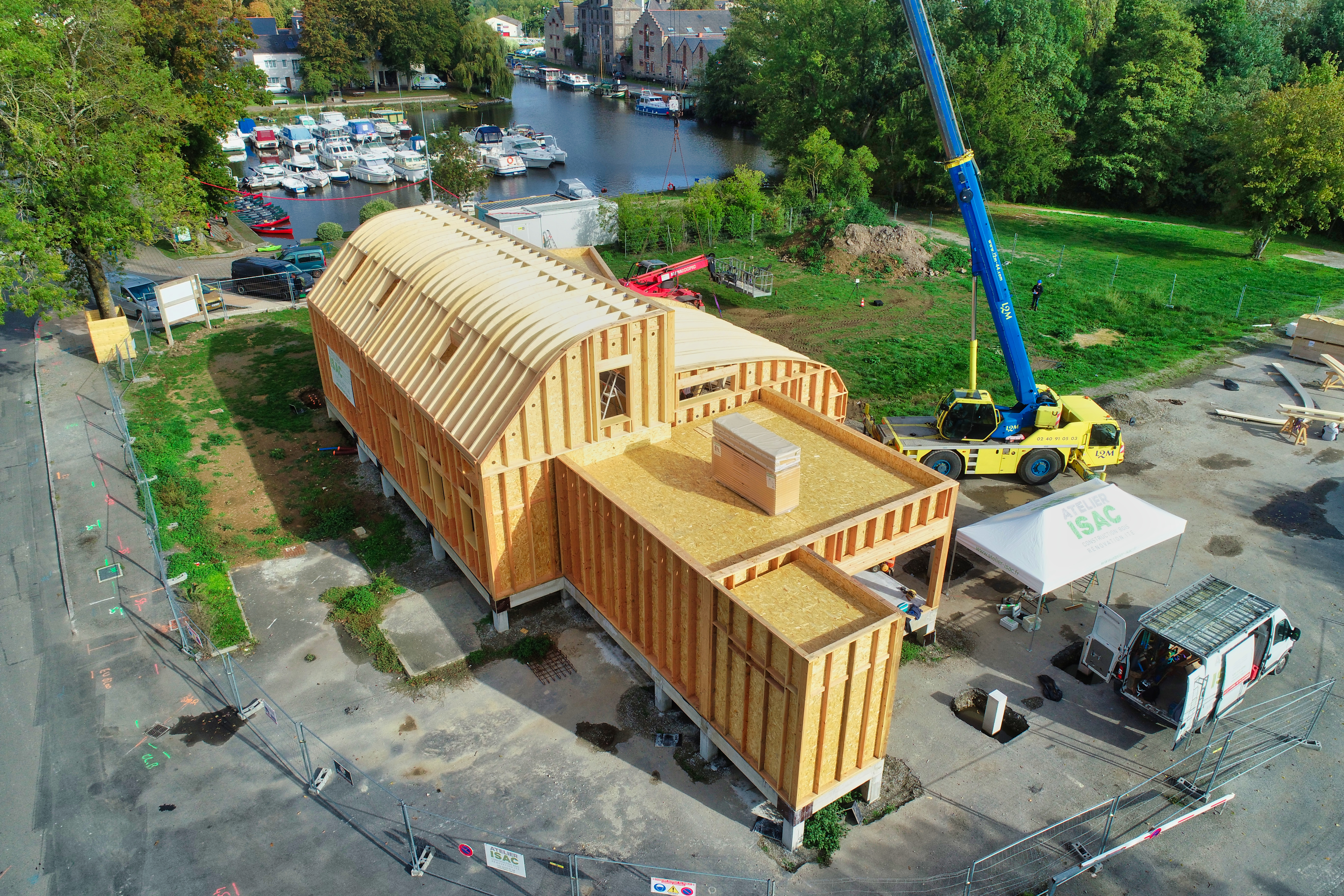 Construction d’un restaurant